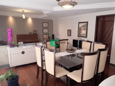 Apartamento com 4 Quartos para alugar, 196m² no Vila Assunção, Santo André