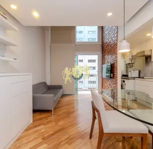 Flat com 1 Quarto à venda, 40m² no Vila Nova Conceição, São Paulo