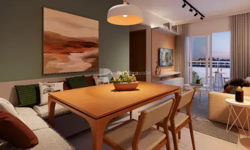 Apartamento com 2 Quartos à venda, 52m² no Jardim Gurilândia, Taubaté