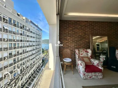 Apartamento com 3 Quartos à venda, 140m² no Ponta da Praia, Santos