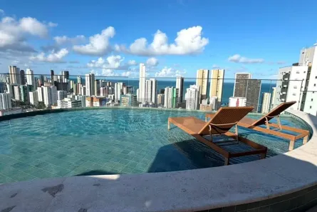 Flat com 1 Quarto à venda, 30m² no Boa Viagem, Recife