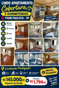 Apartamento com 3 Quartos à venda, 93m² no Itaim Paulista, São Paulo