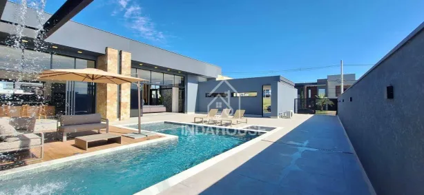 Casa de Condomínio com 4 Quartos à venda, 514m² no Parque Residencial Indaiá, Indaiatuba
