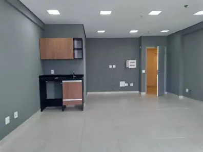 Sala Comercial para alugar, 42m² no Vila Mathias, Santos