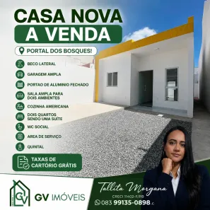 Casa com 2 Quartos à venda, 55m² no Serrotão, Campina Grande