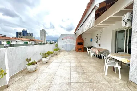 Cobertura com 3 Quartos à venda, 215m² no Loteamento João Batista Julião, Guarujá