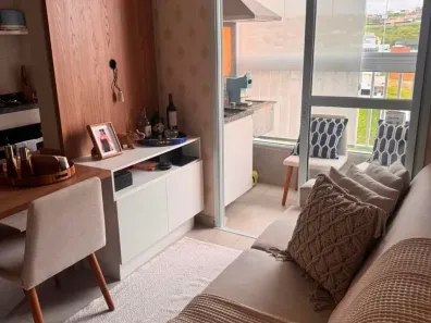 Apartamento com 2 Quartos para alugar, 55m² no Condomínio Residencial Colinas do Paratehy, São José dos Campos
