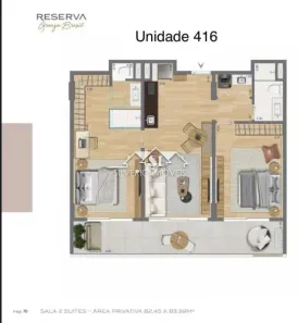Apartamento com 3 Quartos à venda, 110m² no Itaipava, Petrópolis