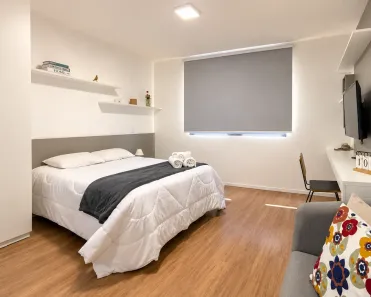 Apartamento com 1 Quarto para alugar, 26m² no Bethaville I, Barueri