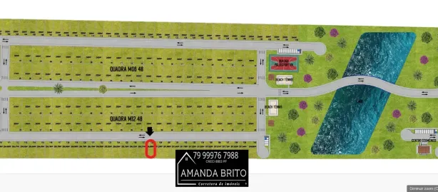 Lote/Terreno à venda, 206m² no , Barra dos Coqueiros