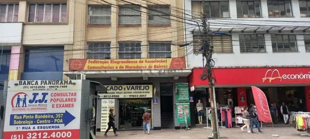 Sala Comercial com 1 Quarto para alugar, 22m² no Centro Histórico, Porto Alegre