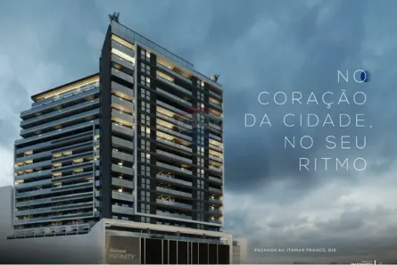 Apartamento com 2 Quartos à venda, 42m² no Centro, Juiz de Fora