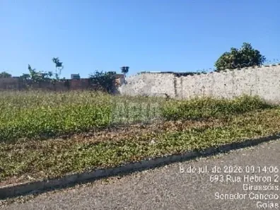 Lote/Terreno à venda, 586m² no Residencial Hebrom, Senador Canedo