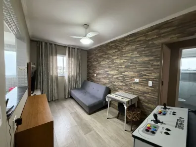Apartamento com 1 Quarto para alugar, 40m² no Tupi, Praia Grande