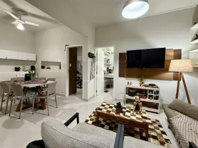 Apartamento com 1 Quarto à venda, 57m² no Gonzaga, Santos