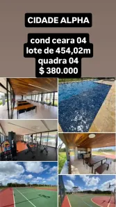 Lote/Terreno à venda, 454m² no Cidade Alpha, Eusébio