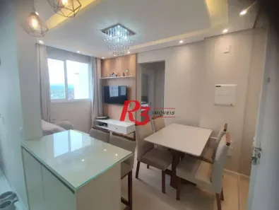 Apartamento com 2 Quartos à venda, 49m² no Areia Branca, Santos