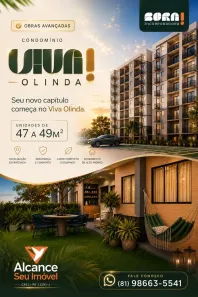 Apartamento com 2 Quartos à venda, 49m² no Fragoso, Olinda