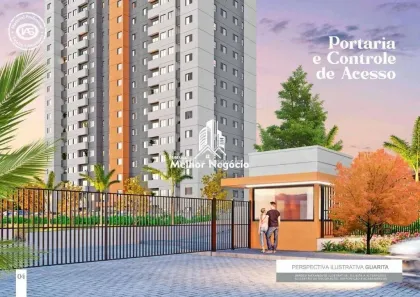 Apartamento com 2 Quartos à venda, 48m² no Jardim Fortaleza, Paulínia