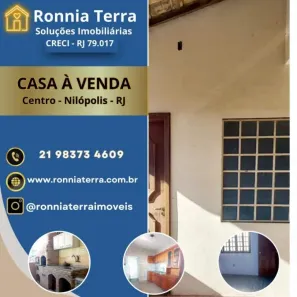Casa com 4 Quartos à venda, 160m² no Centro, Nilópolis