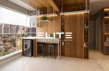 Apartamento com 2 Quartos à venda, 58m² no Vila Alzira, Santo André