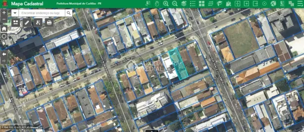 Lote/Terreno à venda, 407m² no Água Verde, Curitiba