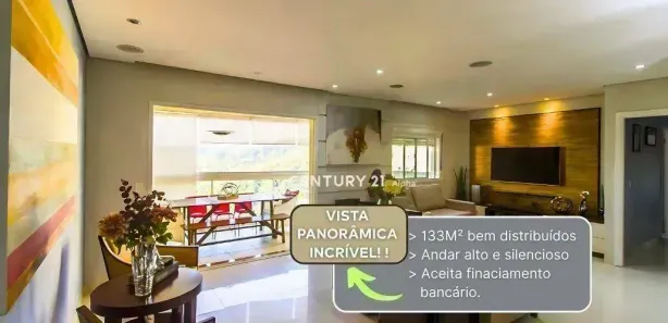 Apartamento com 3 Quartos à venda, 133m² no Tamboré, Santana de Parnaíba