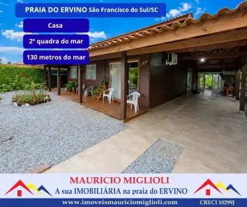 Casa com 3 Quartos à venda, 300m² no Praia do Ervino, São Francisco do Sul