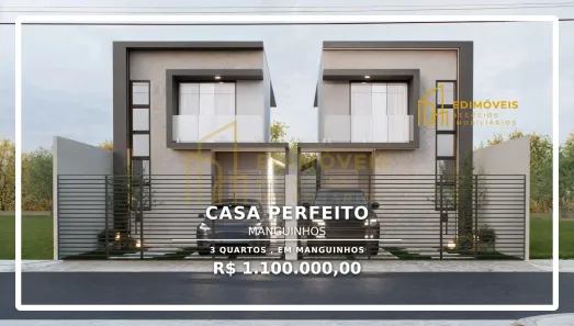 Casa com 3 Quartos à venda, 134m² no Manguinhos, Serra