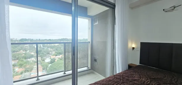 Apartamento com 1 Quarto para venda ou aluguel, 25m² no Santo Amaro, São Paulo