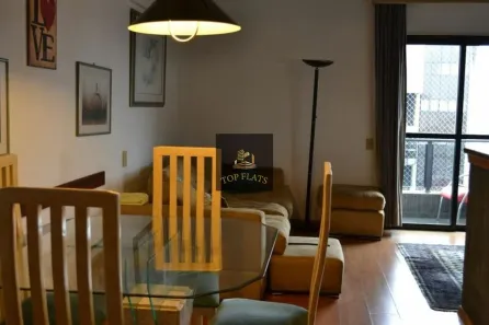 Flat com 1 Quarto para alugar, 52m² no Moema, São Paulo