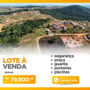 Lote/Terreno à venda, 600m² no Centro, Igaratá