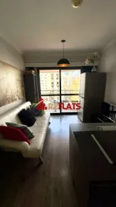 Flat com 1 Quarto para alugar, 33m² no Indianópolis, São Paulo