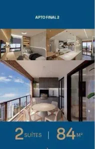 Apartamento com 2 Quartos à venda, 85m² no Embaré, Santos