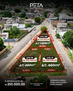 Lote/Terreno à venda, 2m² no Pintolândia, Boa Vista