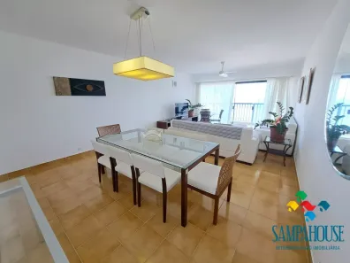 Apartamento com 3 Quartos para venda ou aluguel, 187m² no Pitangueiras, Guarujá