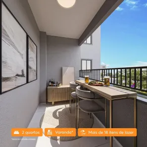 Apartamento com 2 Quartos à venda, 38m² no Novo Horizonte, Teresina