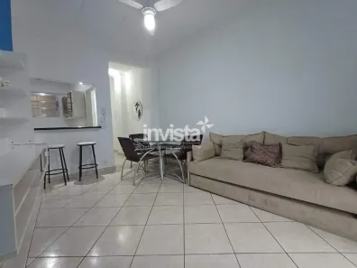 Apartamento com 1 Quarto para alugar, 83m² no José Menino, Santos