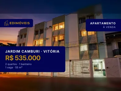 Apartamento com 2 Quartos à venda, 55m² no Jardim Camburi, Vitória