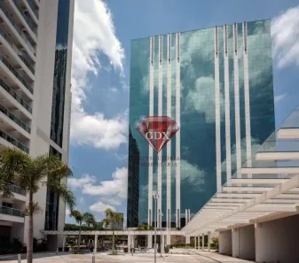 Sala Comercial para alugar, 136m² no Cidade Monções, São Paulo