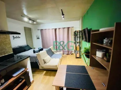 Apartamento com 2 Quartos à venda, 29m² no República, São Paulo