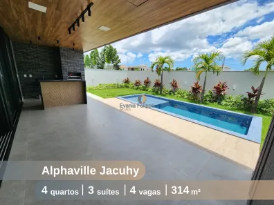 Casa de Condomínio com 4 Quartos à venda, 314m² no Jacuhy, Serra