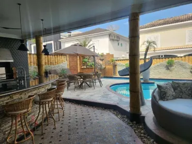 Casa de Condomínio com 5 Quartos à venda, 610m² no Vista Linda, Bertioga