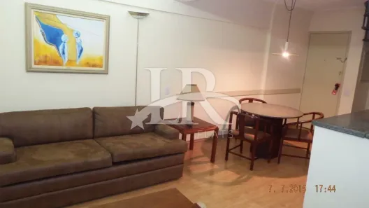 Flat com 1 Quarto para alugar, 55m² no Moema, São Paulo