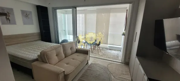 Flat com 1 Quarto para alugar, 35m² no Brooklin Paulista, São Paulo