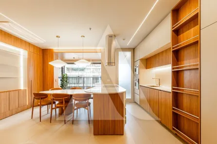 Apartamento com 2 Quartos para alugar, 105m² no Jardim das Acácias, São Paulo