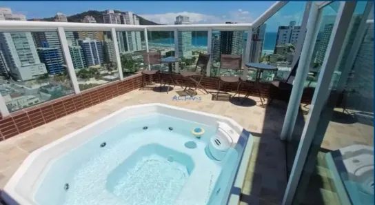 Cobertura com 4 Quartos à venda, 166m² no Canto do Forte, Praia Grande