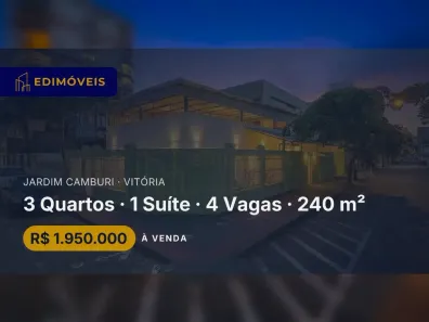 Casa com 3 Quartos à venda, 240m² no Jardim Camburi, Vitória