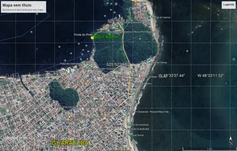 Lote/Terreno à venda, 1600m² no , Guaratuba