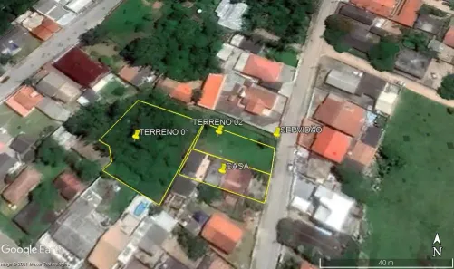 Lote/Terreno à venda, 1538m² no SAGRADA FAMÍLIA, Imbituba